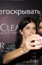 MIRANDA KERR at Clear Scalp and  Hair Product Launch in Moscow