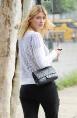 MISCHA BARTON Out and About in Soho 06/29/2015
