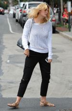 MISCHA BARTON Out and About in Soho 06/29/2015