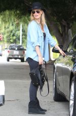 MOLLY SIMS Out and About in Los Angeles 06/13/2015