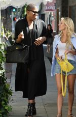 MORGAN STEWART Leaves The Ivy in Los Angeles 06/18/2015