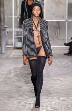 NAOMI CAMPBELL on the Runway of Givenchy Fashion Show in paris