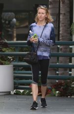 NAOMI WATTS in Leggings Heading to a Gym in Brentwood 06/16/2015