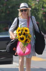 NAOMI WATTS Out and About in Brentwood 06/21/2015