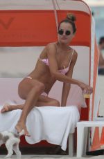 NATALIA BORGES in Bikini at a Beach in Miami 06/12/2015