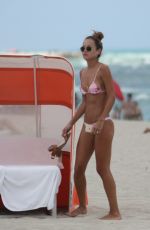 NATALIA BORGES in Bikini at a Beach in Miami 06/12/2015