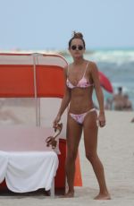 NATALIA BORGES in Bikini at a Beach in Miami 06/12/2015