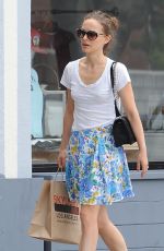 NATALIE PORTMAN Out Shopping in Los Angeles 06/29/2015