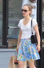 NATALIE PORTMAN Out Shopping in Los Angeles 06/29/2015