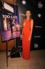 NATALIE ZE at Too Late Premiere at 2015 LA Film Festival