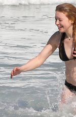 NATASHA LYONNE in Bikini at a Beach in Sao Paulo 06/10/2015