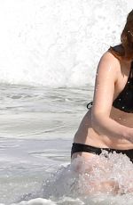 NATASHA LYONNE in Bikini at a Beach in Sao Paulo 06/10/2015