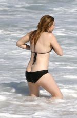 NATASHA LYONNE in Bikini at a Beach in Sao Paulo 06/10/2015