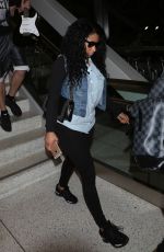 NICKI MINAJ Arrives at LAX Airport in Los Angeles 06/24/2015