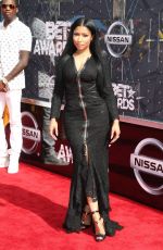 NICKI MINAJ at 2015 BET Awards in Los Angeles