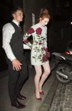 NICOLA ROBERTS Arrives at Chiltern Firehouse in London