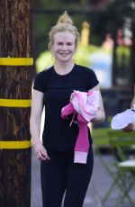 NICOLE KIDMAN at an Early Morning Spin Class on Her 48th Birthday in Los Angeles