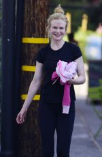 NICOLE KIDMAN at an Early Morning Spin Class on Her 48th Birthday in Los Angeles