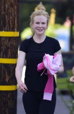 NICOLE KIDMAN at an Early Morning Spin Class on Her 48th Birthday in Los Angeles