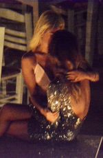 NICOLE SCHERZINGER Night Out in Mykonos 06/28/2015