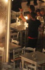 NICOLE SCHERZINGER Night Out in Mykonos 06/28/2015
