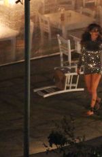 NICOLE SCHERZINGER Night Out in Mykonos 06/28/2015