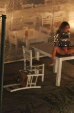 NICOLE SCHERZINGER Night Out in Mykonos 06/28/2015