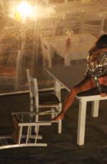 NICOLE SCHERZINGER Night Out in Mykonos 06/28/2015
