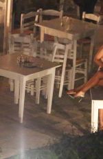 NICOLE SCHERZINGER Night Out in Mykonos 06/28/2015