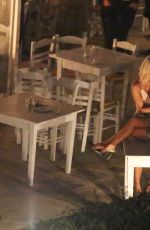 NICOLE SCHERZINGER Night Out in Mykonos 06/28/2015