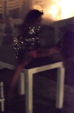 NICOLE SCHERZINGER Night Out in Mykonos 06/28/2015