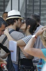 NIKKI REED and Iam Somerhalder Out and About in Barcelona 06/04/2015