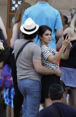 NIKKI REED and Iam Somerhalder Out and About in Barcelona 06/04/2015