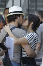 NIKKI REED and Iam Somerhalder Out and About in Barcelona 06/04/2015
