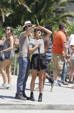 NIKKI REED and Iam Somerhalder Out and About in Barcelona 06/04/2015