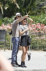 NIKKI REED and Iam Somerhalder Out and About in Barcelona 06/04/2015