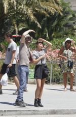 NIKKI REED and Iam Somerhalder Out and About in Barcelona 06/04/2015