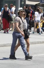 NIKKI REED and Iam Somerhalder Out and About in Barcelona 06/04/2015