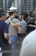 NIKKI REED and Iam Somerhalder Out and About in Barcelona 06/04/2015