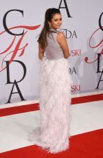 NINA DOBREV at CFDA Fashion Awards 2015 in New York