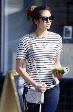 NINA DOBREV Out and About in Los Angeles 06/03/2015