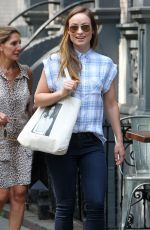OLIVA WILDE Out for Lunch in New York 06/11/2015