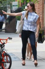 OLIVA WILDE Out for Lunch in New York 06/11/2015
