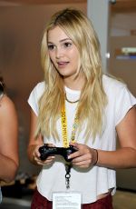 OLIVIA HOLT at 2015 E3 Gaming Convention in Los Angeles