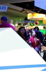 OLIVIA HOLT at 2015 E3 Gaming Convention in Los Angeles