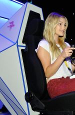 OLIVIA HOLT at 2015 E3 Gaming Convention in Los Angeles