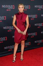 OLIVIA HOLT at Insidious Chapter 3 Premiere in Hollywood