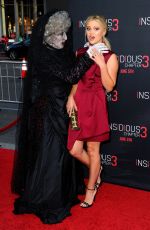 OLIVIA HOLT at Insidious Chapter 3 Premiere in Hollywood