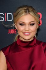 OLIVIA HOLT at Insidious Chapter 3 Premiere in Hollywood