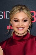 OLIVIA HOLT at Insidious Chapter 3 Premiere in Hollywood